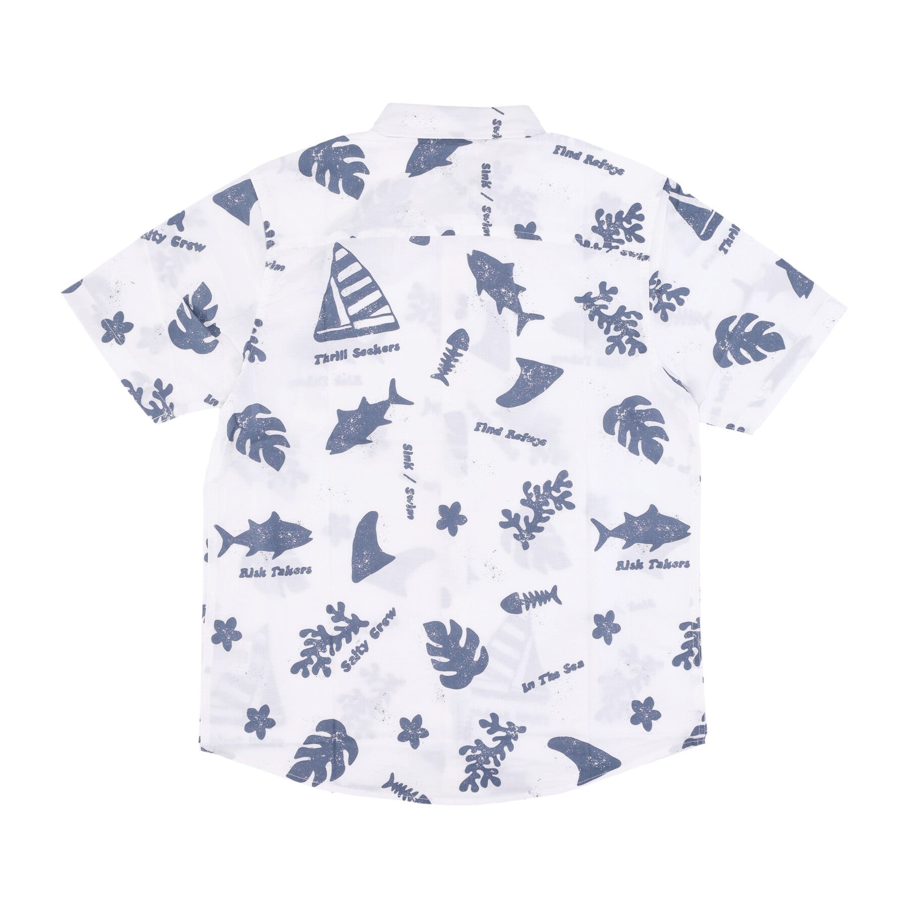 Salty Crew, Camicia Manica Corta Uomo Twisted Tides Woven Shirt, 