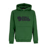 Fjallraven, Felpa Cappuccio Uomo Logo Hoodie, Palm Green