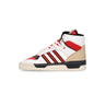 Adidas, Scarpa Alta Uomo Rivalry High, Cloud White/glory Red/core Black
