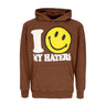 Market, Felpa Leggera Cappuccio Uomo Smiley Hater Hoodie, Acorn