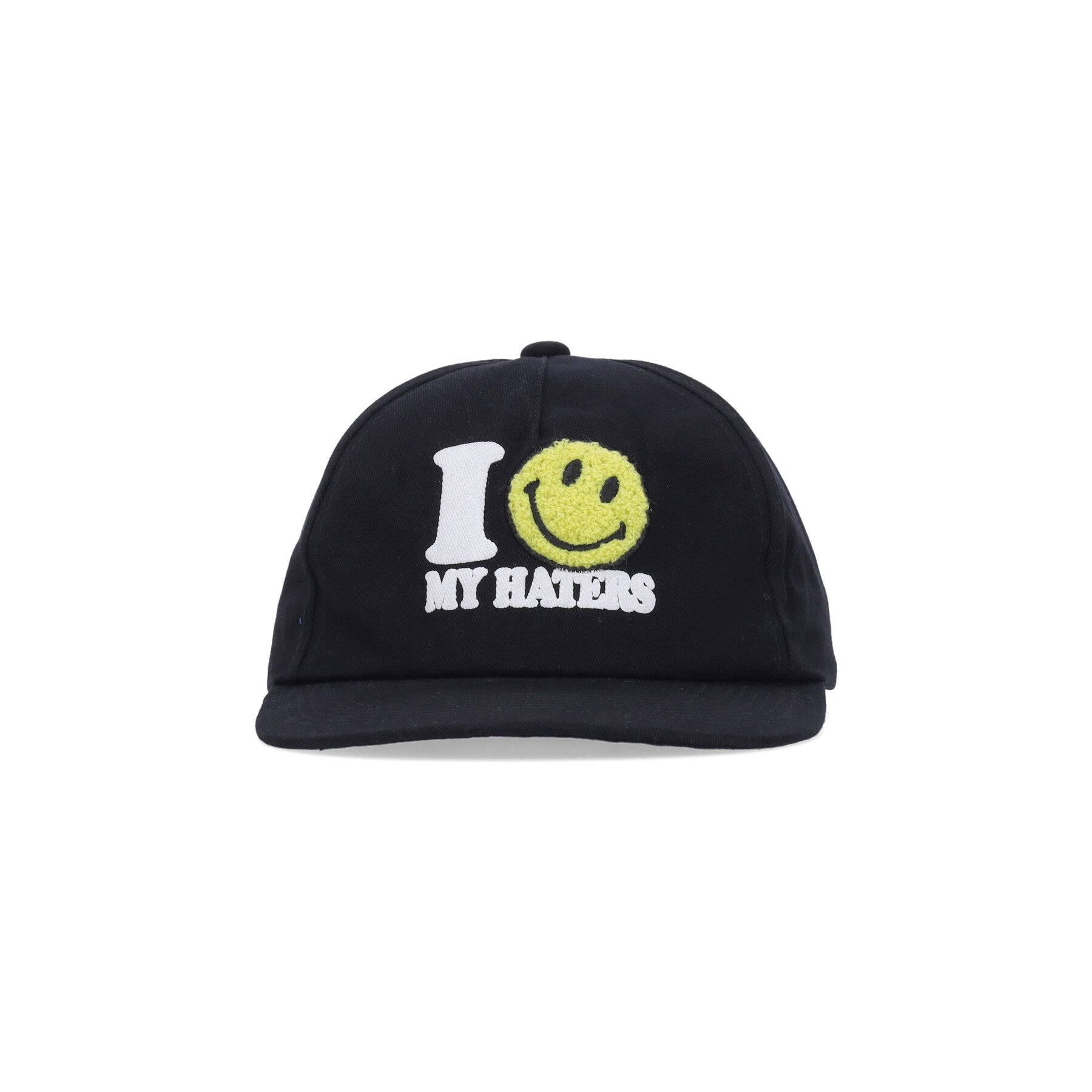 Market, Cappellino Visiera Piatta Uomo Smiley Haters 5-panel Hat, 