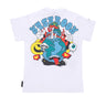 Mushroom, Maglietta Uomo Globe Tee, White