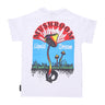 Mushroom, Maglietta Uomo Skull Liquid Dream Tee, White
