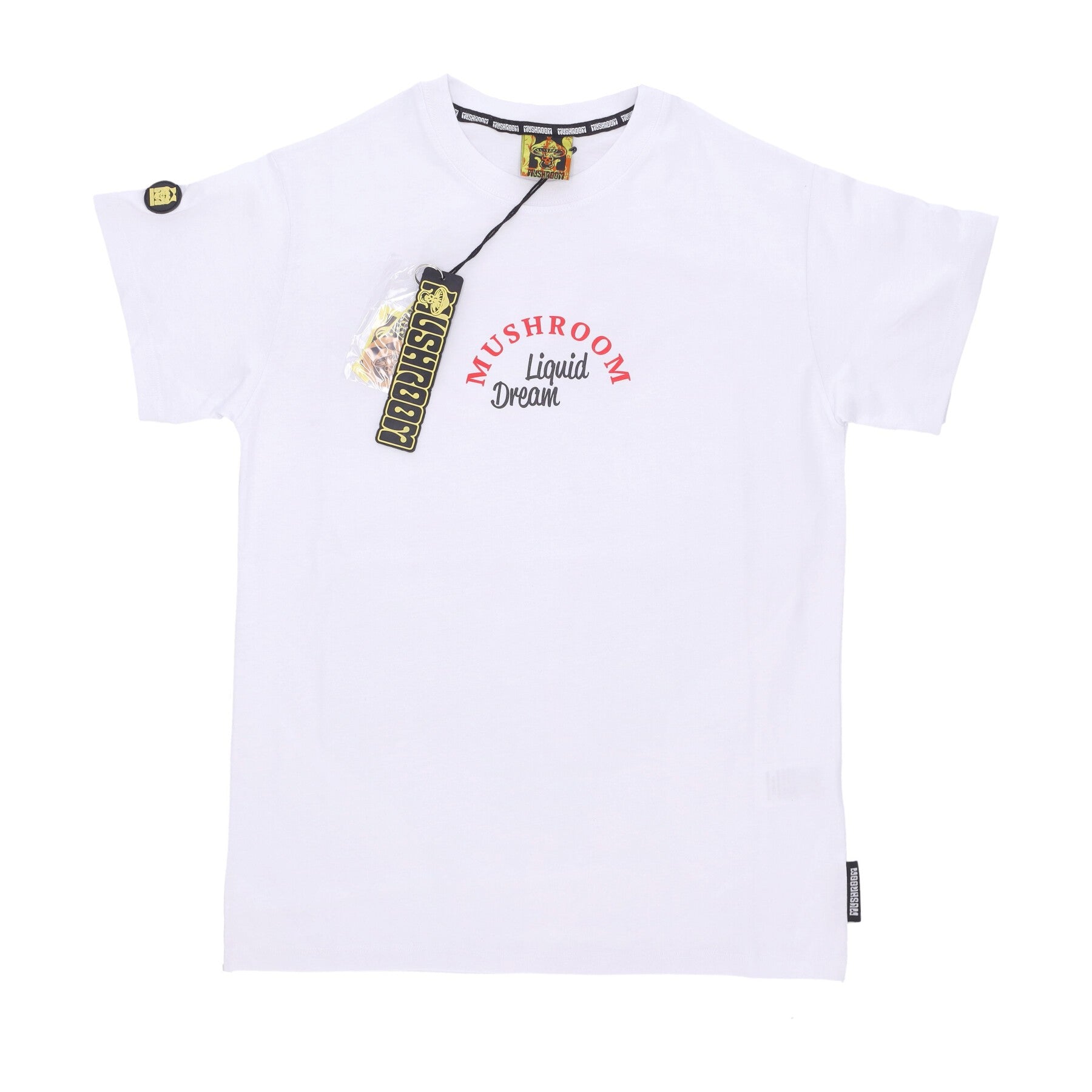 Mushroom, Maglietta Uomo Skull Liquid Dream Tee, 