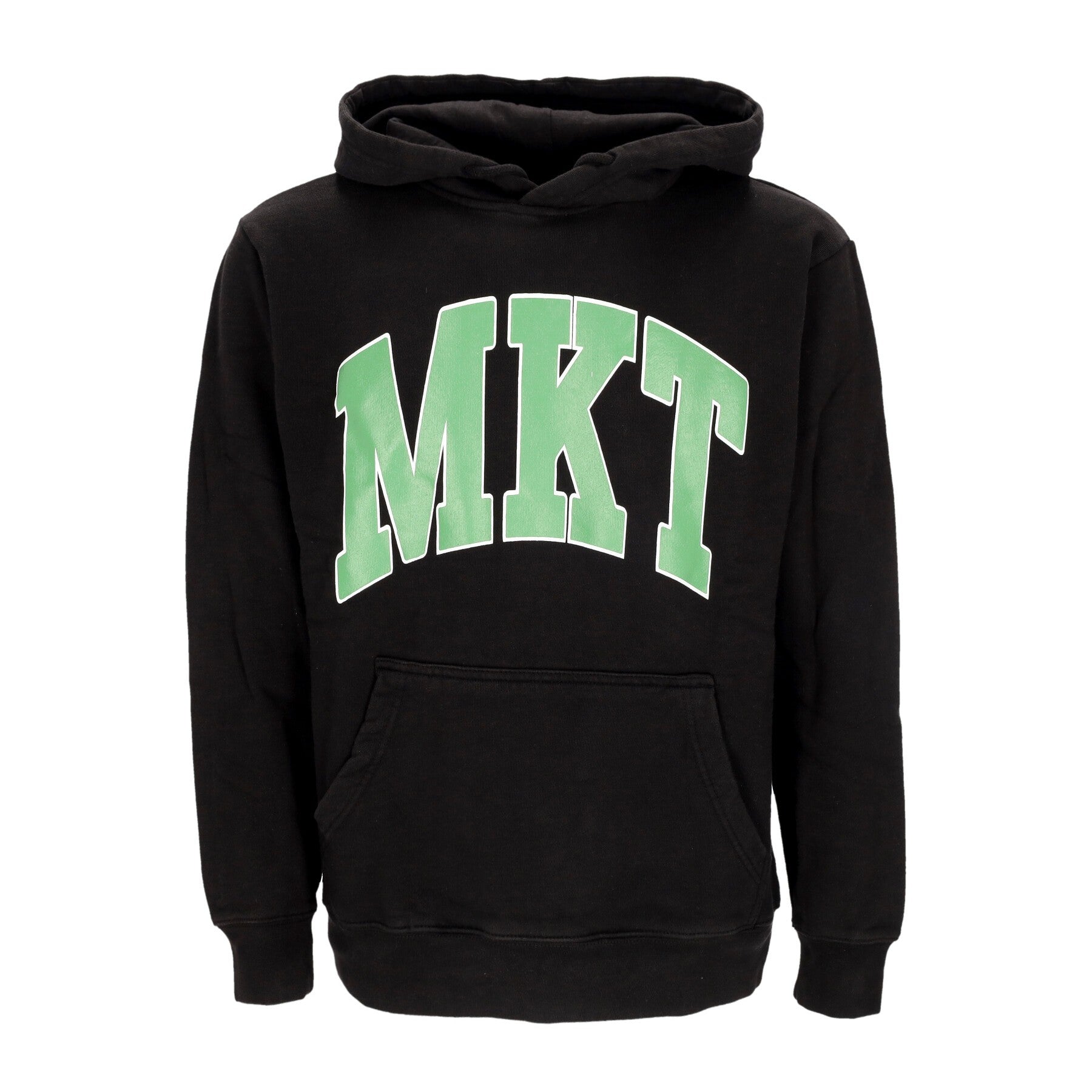 Market, Felpa Cappuccio Uomo Arc Hoodie, Washed Black