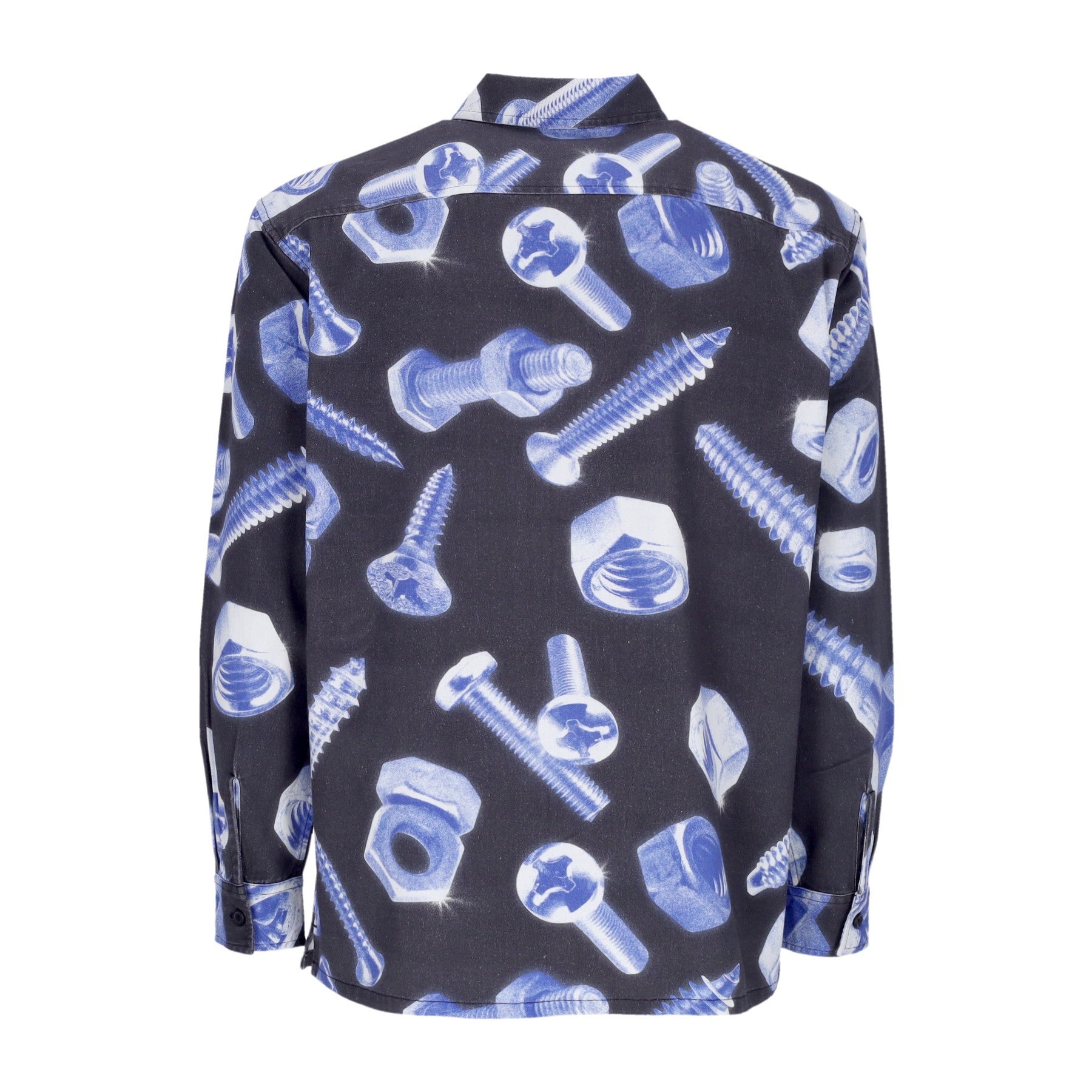 Market, Camicia Manica Lunga Uomo Hardware Supply L/s Button Up Shirt, 