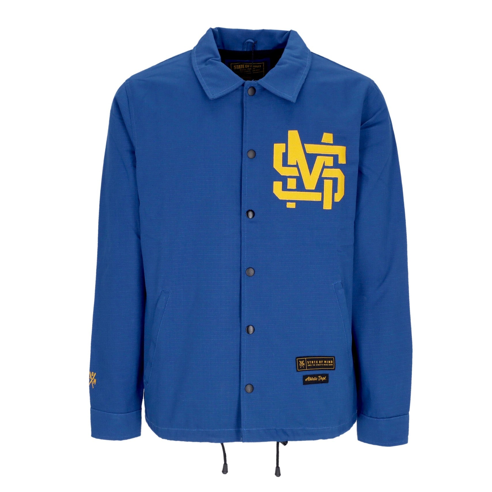 5tate Of Mind, Giubbotto Uomo Monogram Jersey, Blue