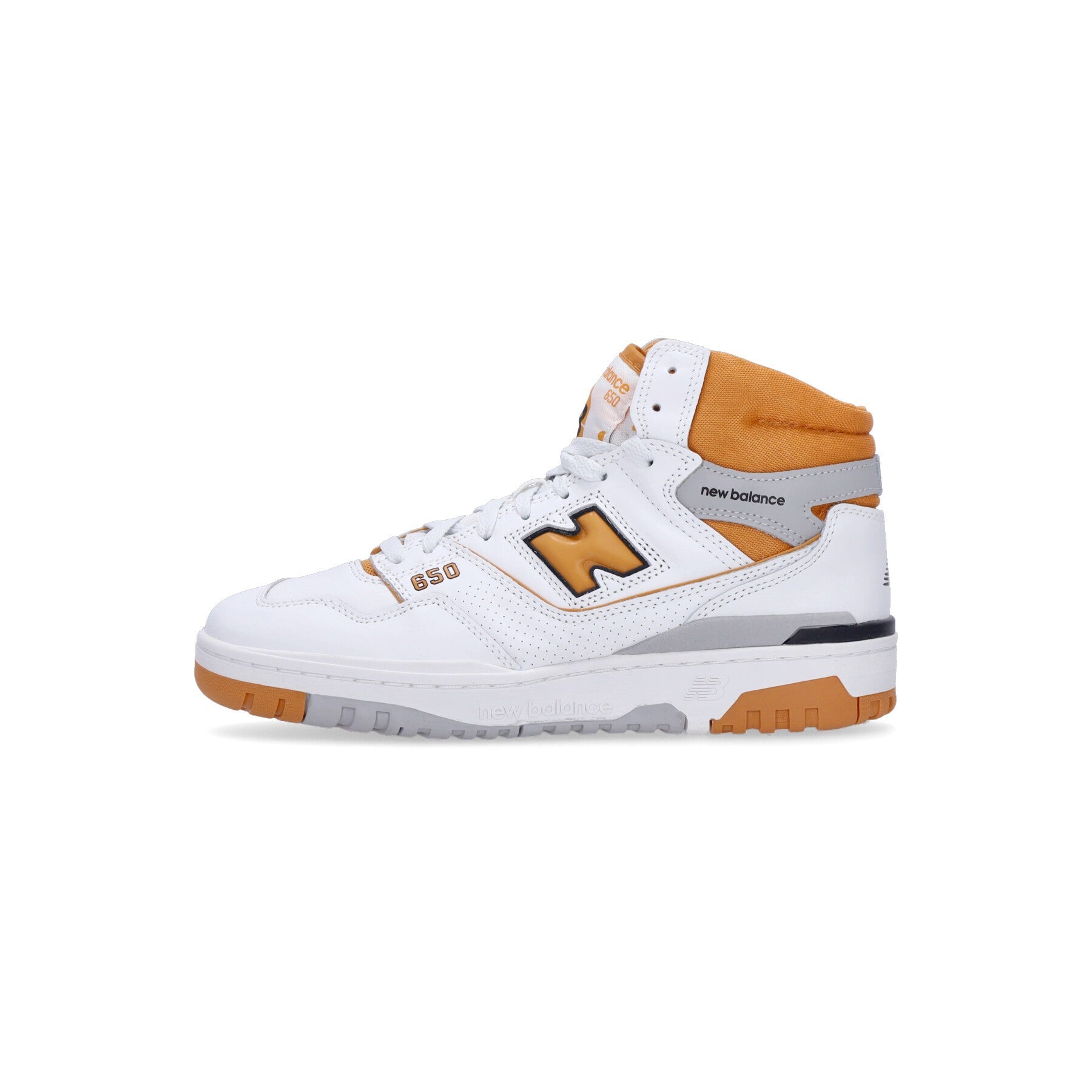 New Balance, Scarpa Alta Uomo 650, White/gold