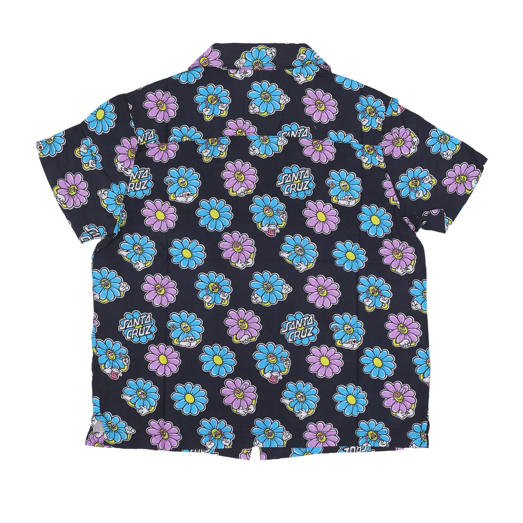 Santa Cruz, Camicia Manica Corta Donna Wildflower S/s Shirt, 