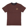 Santa Cruz, Maglietta Uomo 50th Opus Dot Chest Tee, Multi Stripe