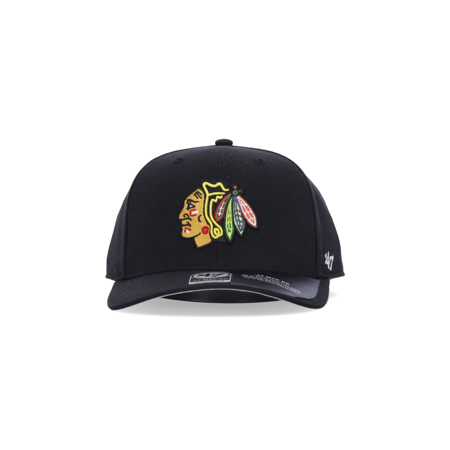 Cappellino Visiera Curva Uomo Nhl Cold Zone Mvp Dp Chibla Black