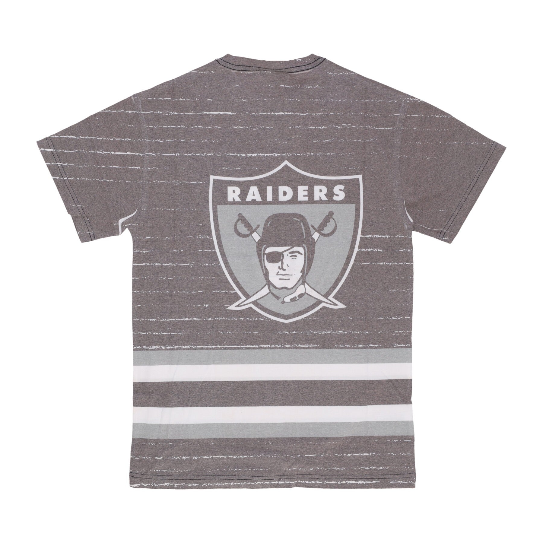 Mitchell & Ness, Maglietta Uomo Nfl Jumbotron 3.0 Sublimated Tee Oakrai, 