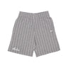New Era, Pantalone Corto Tuta Uomo Ne Pinstripe Shorts, Heather Grey/white