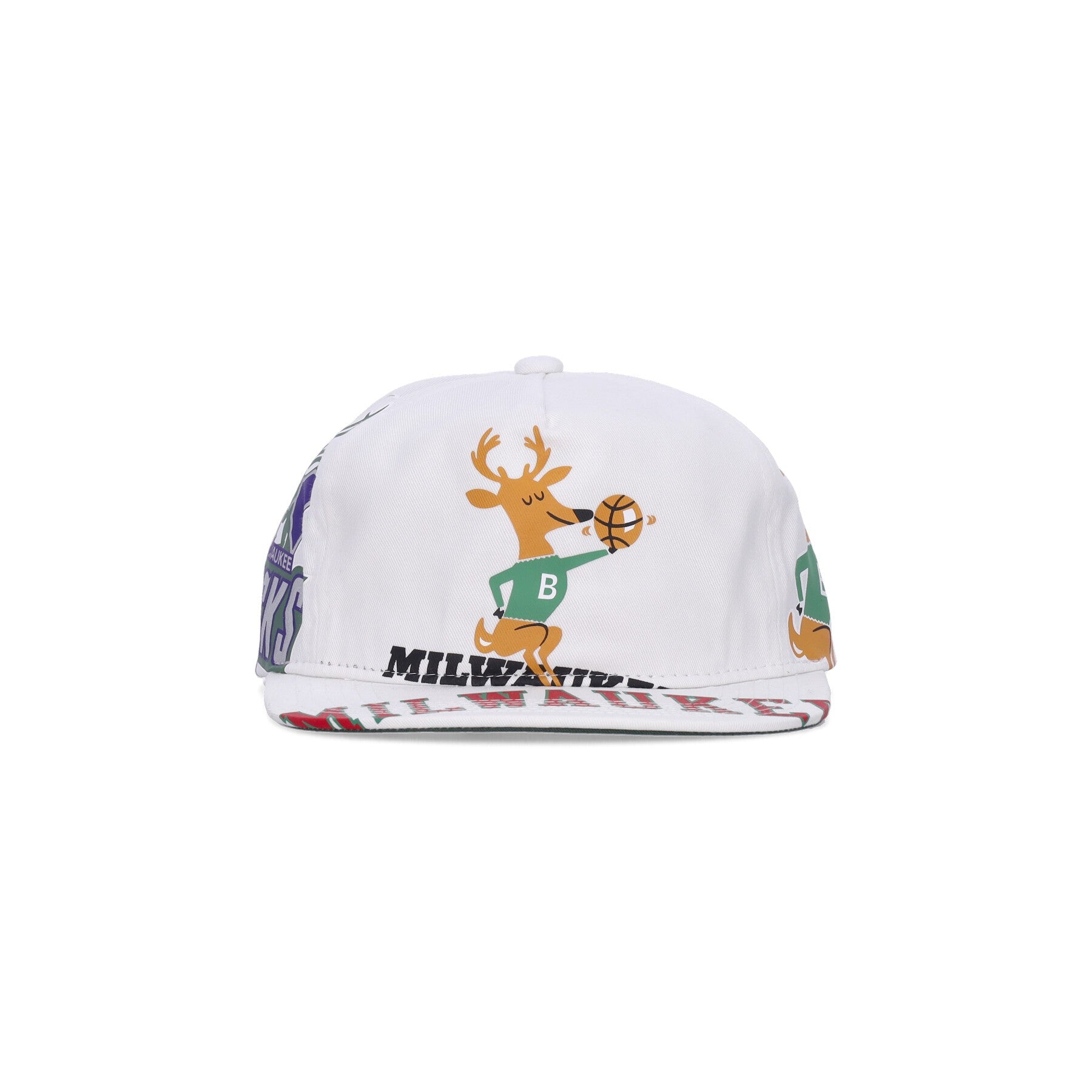 Mitchell & Ness, Cappellino Visiera Piatta Uomo Nba In Your Face Deadstock Hwc Milbuc, 