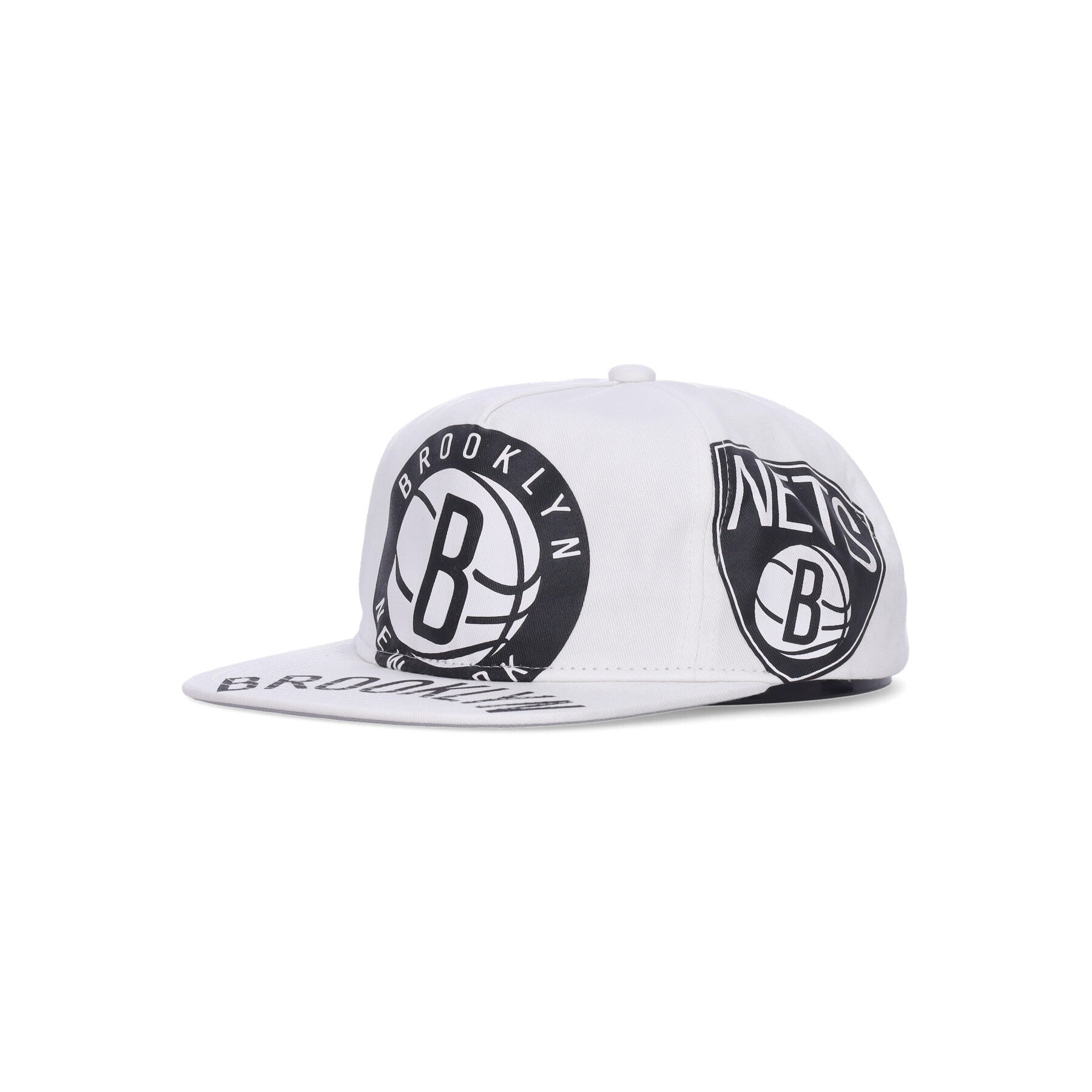 Mitchell & Ness, Cappellino Visiera Piatta Uomo Nba In Your Face Deadstock Hwc Bronet, White