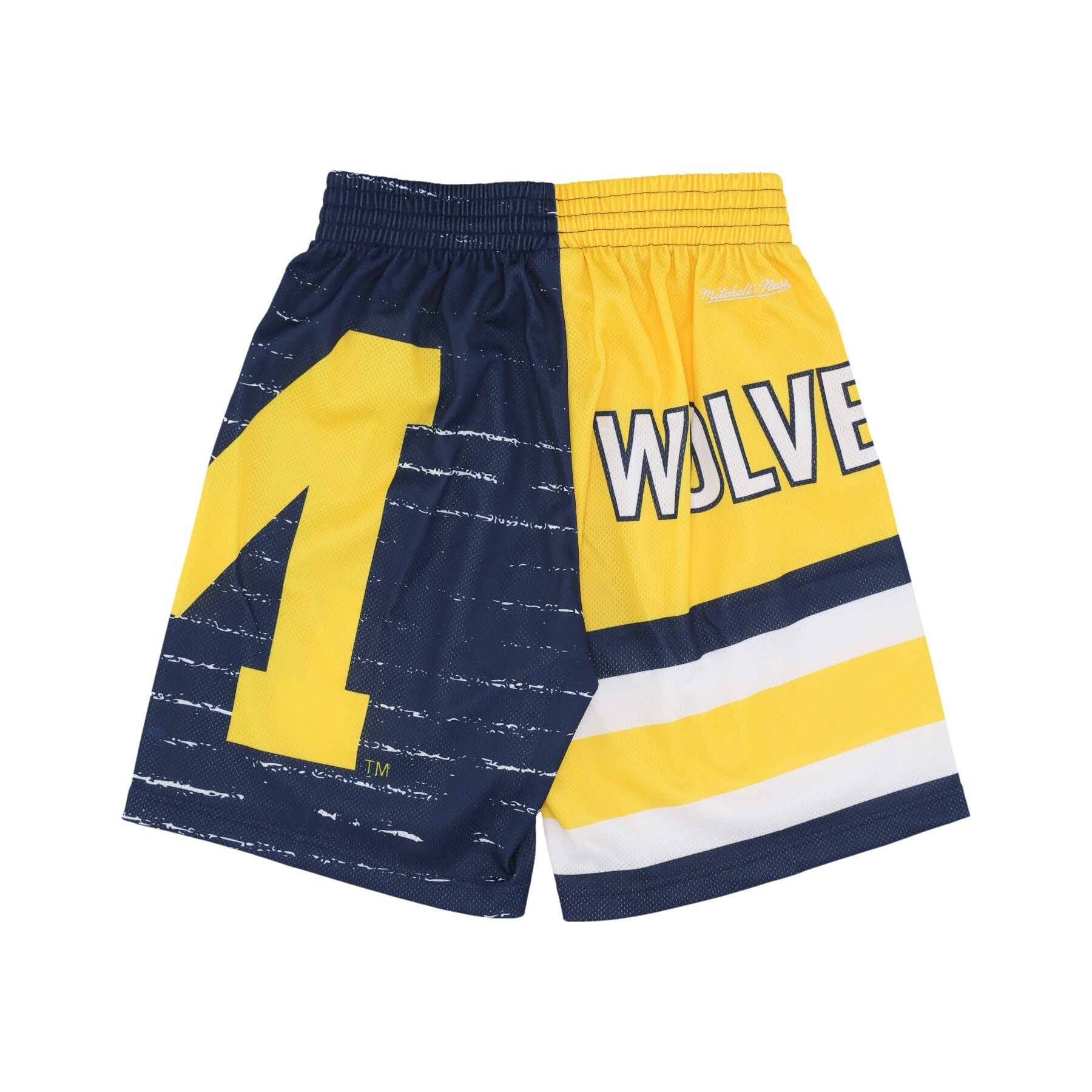 Mitchell & Ness, Pantaloncino Basket Uomo Ncaa Jumbotron 3.0 Shorts Micwol, 