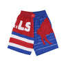 Mitchell & Ness, Pantaloncino Tipo Basket Uomo Nfl Jumbotron 3.0 Shorts Bufbil, Multi/white