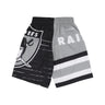 Mitchell & Ness, Pantaloncino Tipo Basket Uomo Nfl Jumbotron 3.0 Shorts Oakrai, Multi/white