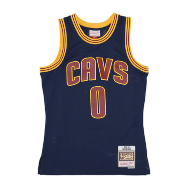 Mitchell & Ness, Canotta Basket Uomo Nba Authentic Jersey 2015 No 0 Kevin Love Clecav, Original Team Colors