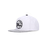 Mitchell & Ness, Cappellino Visiera Piatta Uomo Nba Cement Top Snapback Phi76e, White/silver