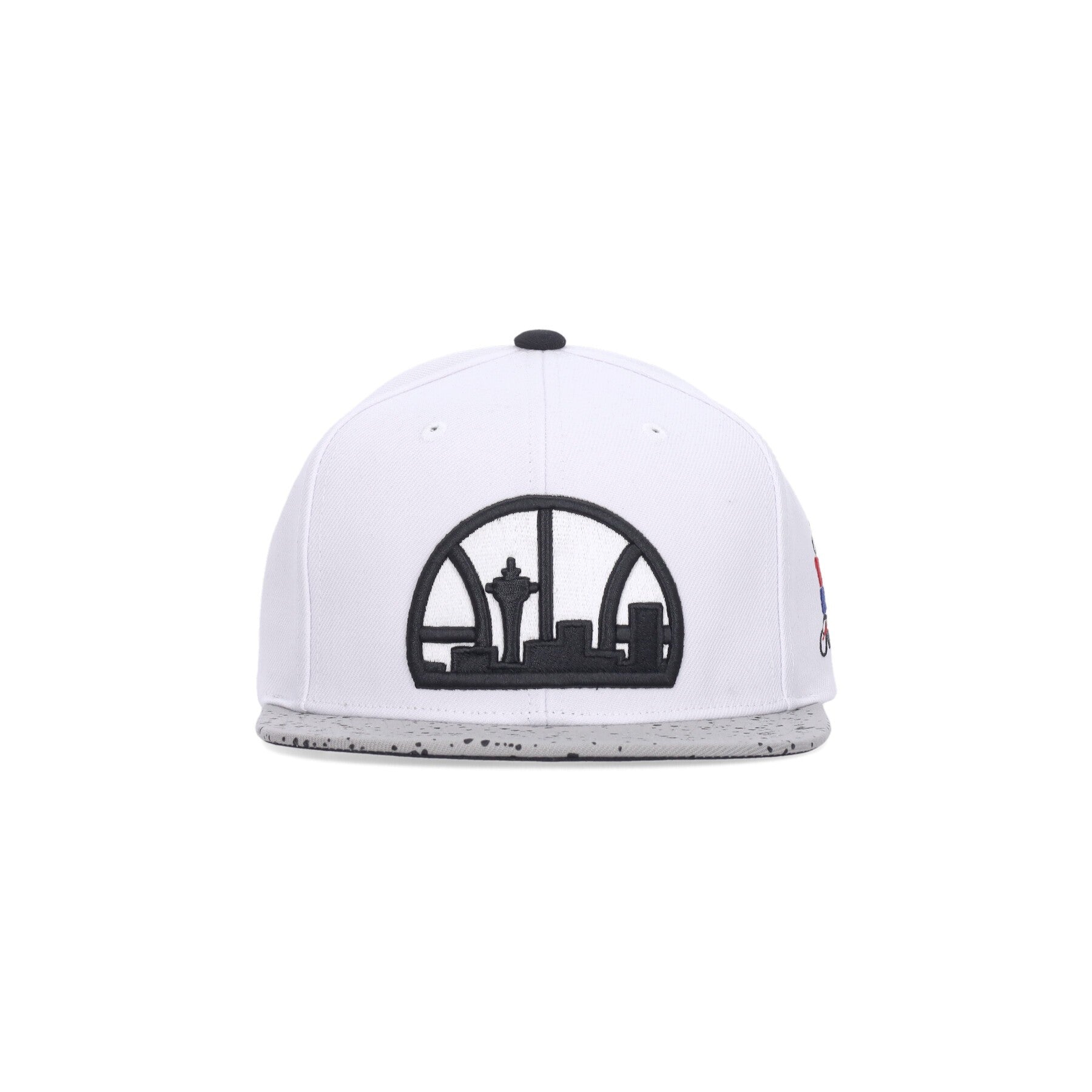 Mitchell & Ness, Cappellino Visiera Piatta Uomo Nba Cement Top Snapback Seasup, 