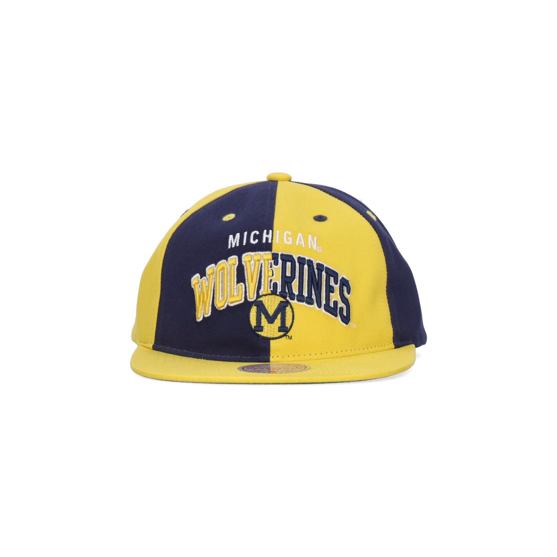 Mitchell & Ness, Cappellino Visiera Piatta Uomo Ncaa Pinwheel Of Fortune Deadstock Hwc Micwol, 