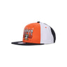Mitchell & Ness, Cappellino Visiera Piatta Uomo Nhl Billboard 2 Snapback Vintage Anaduc, Orange/black
