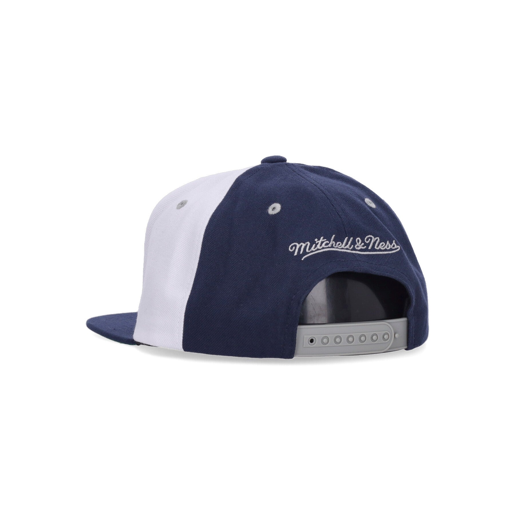 Mitchell & Ness, Cappellino Visiera Piatta Uomo Ncaa Billboard 2 Snapback Geohoy, Grey/blue