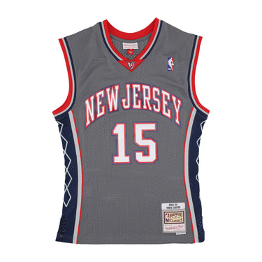 Mitchell & Ness, Canotta Basket Uomo Nba Alternate Jersey 2004 No 15 Vince Carter Nejnet, Original Team Colors