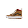 Vans, Scarpa Outdoor Bambino Sk8-hi Mte-1, Plaid Brown/black