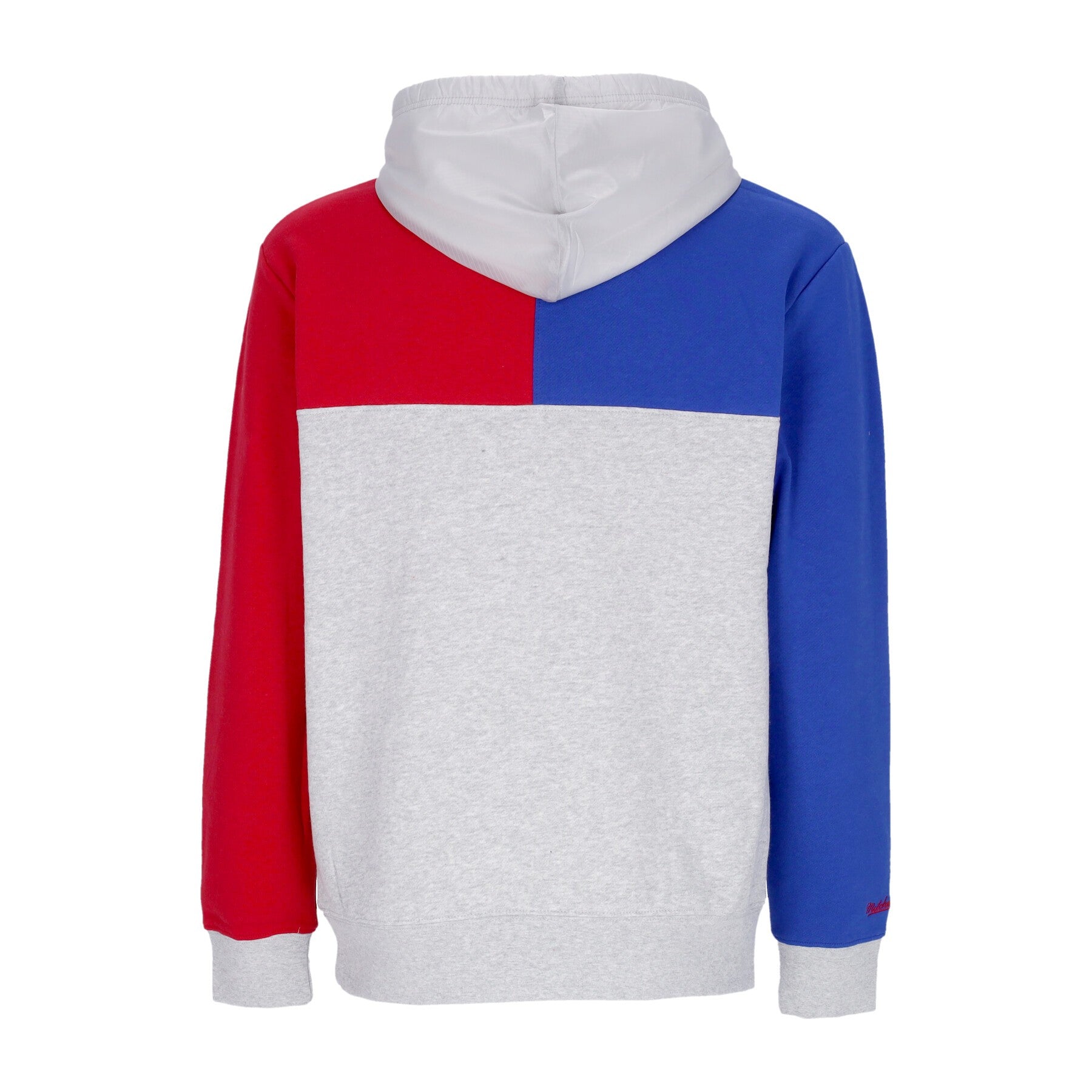 Mitchell & Ness, Felpa Cappuccio Uomo Nba Tie Breaker Fleece Hoodie Phi76e, 