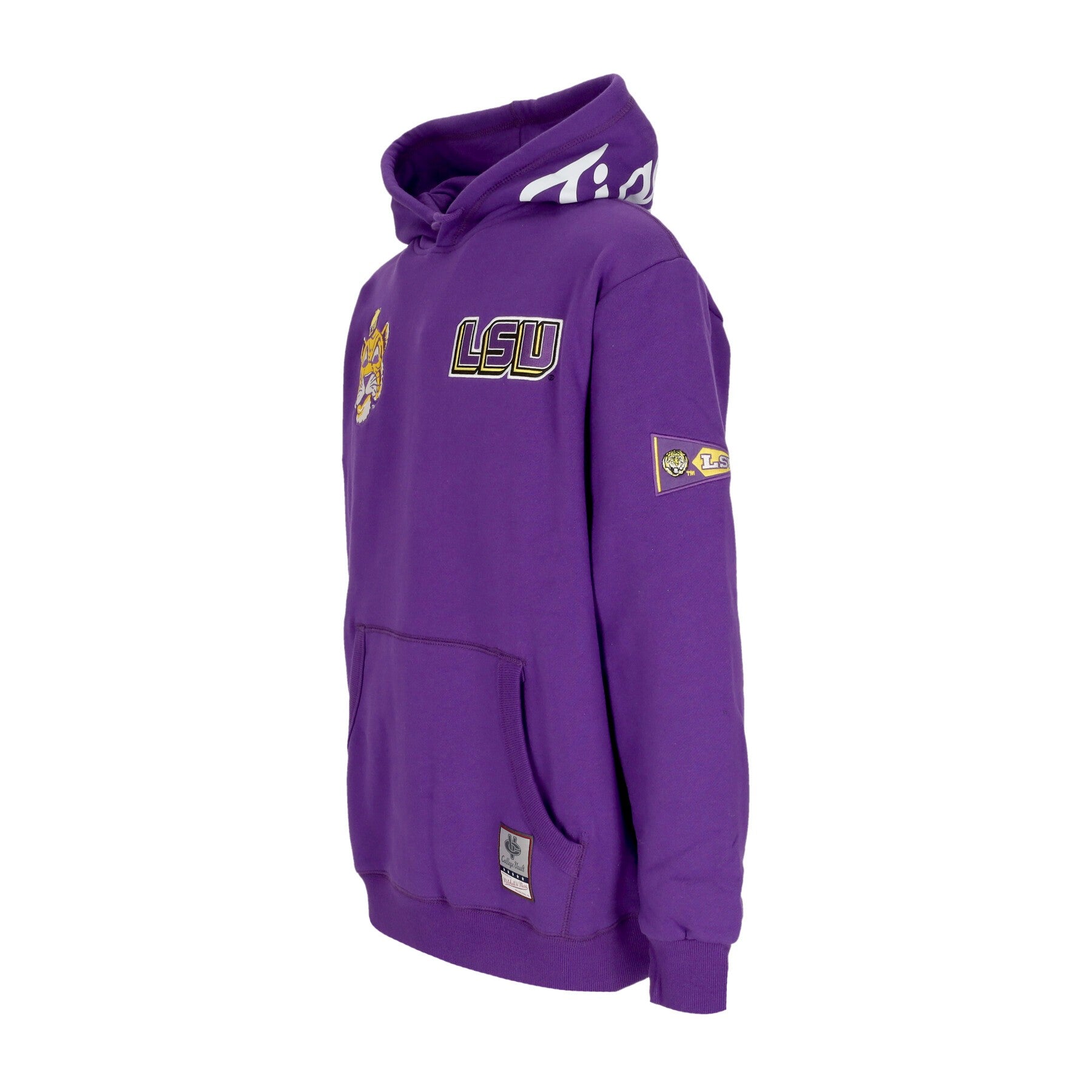 Mitchell & Ness, Felpa Cappuccio Uomo Ncaa Hometown Fleece Hoodie Loutig, 