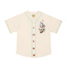 Iuter, Casacca Bottoni Uomo Looney Tunes Baseball Shirt, Cream