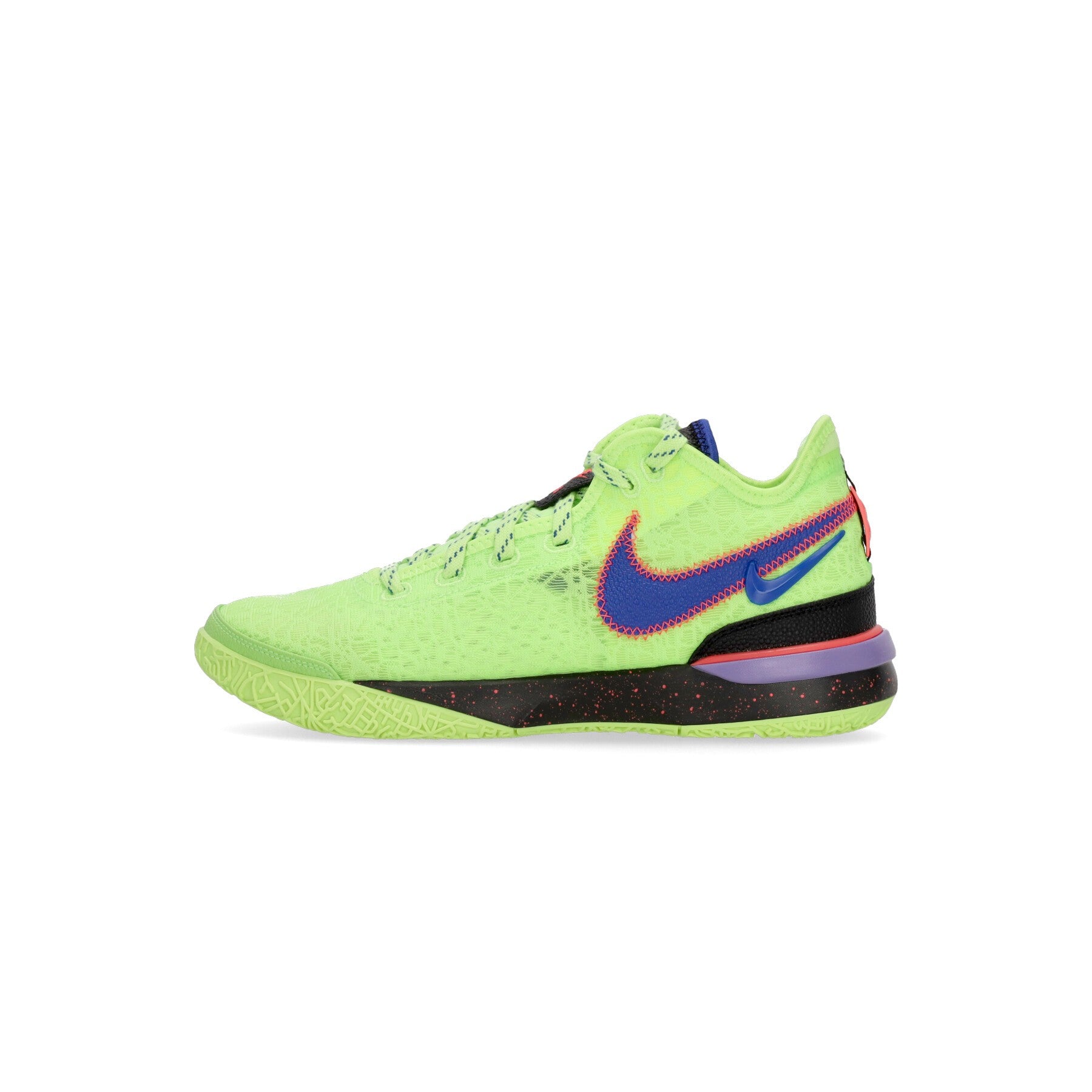 Nike Nba, Scarpa Basket Uomo Zoom Lebron Nxxt Gen, Ghost Green/racer Blue/space Purple