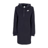 Nike, Vestito Donna Sportswear Club Fleece Hoodie Dress, Black/white