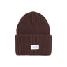 Amish, Cappello Uomo Wool Blend Beanie, Coffee Brown