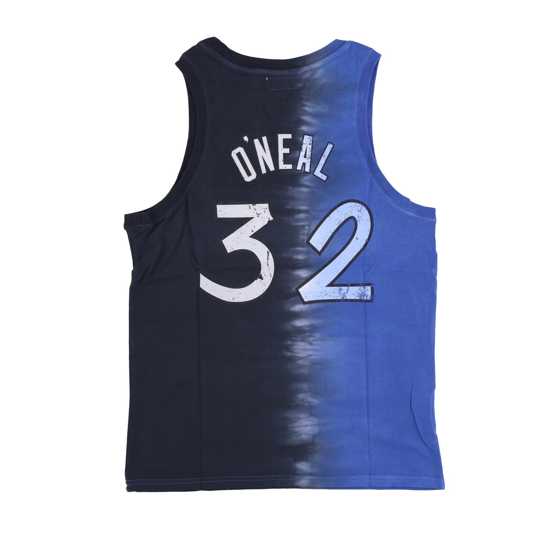 Mitchell & Ness, Canotta Uomo Nba Vertical Tie Dye Tank Hardwood Classics No 32 Shaquille O'neal Orlmag, 