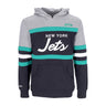 Mitchell & Ness, Felpa Cappuccio Uomo Nfl Headcoach Hoodie Neyjet, Black