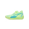 Puma, Scarpa Basket Uomo Rise Nitro, Fast Yellow/electric Peppermint