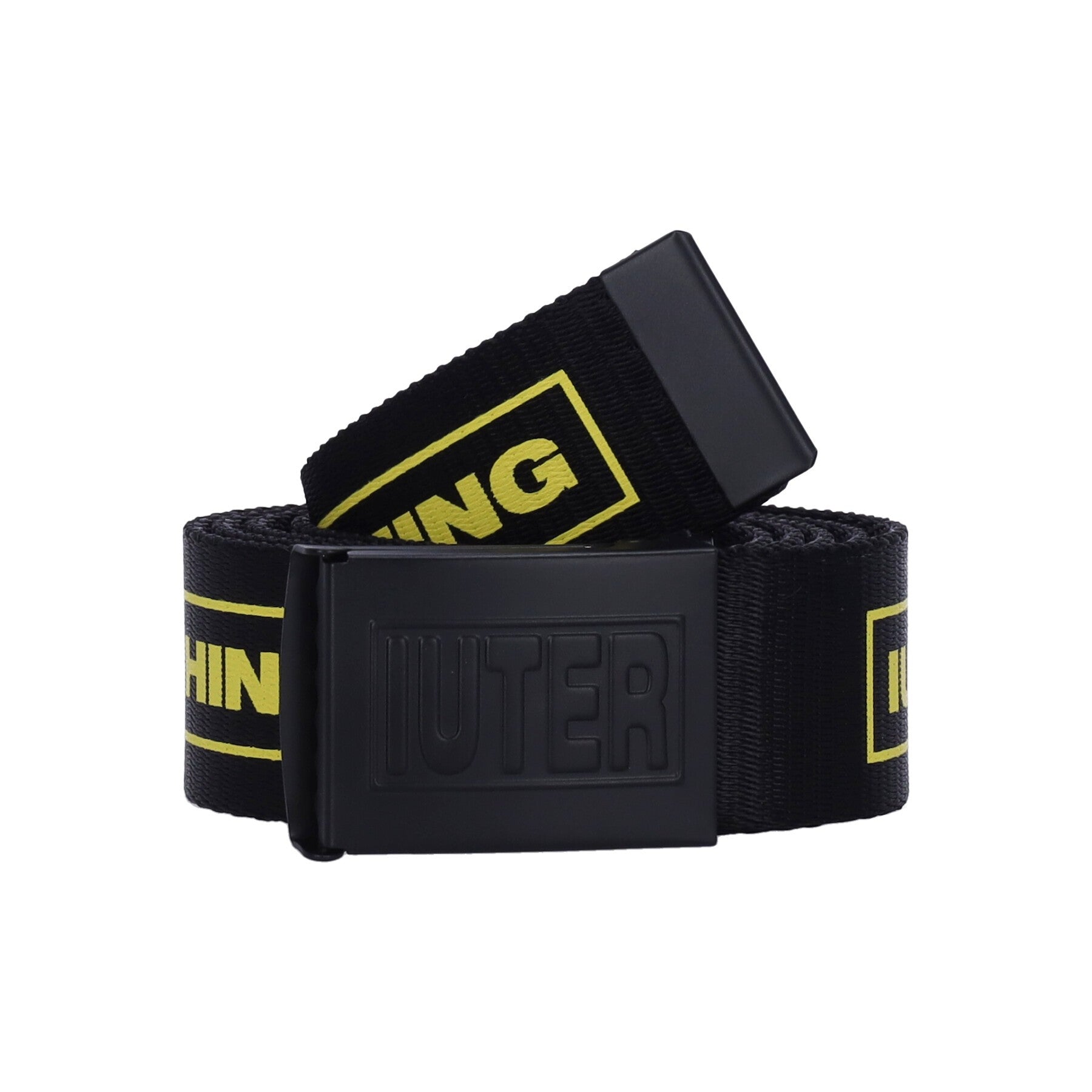 Iuter, Cintura Uomo Everything Belt, Black/yellow