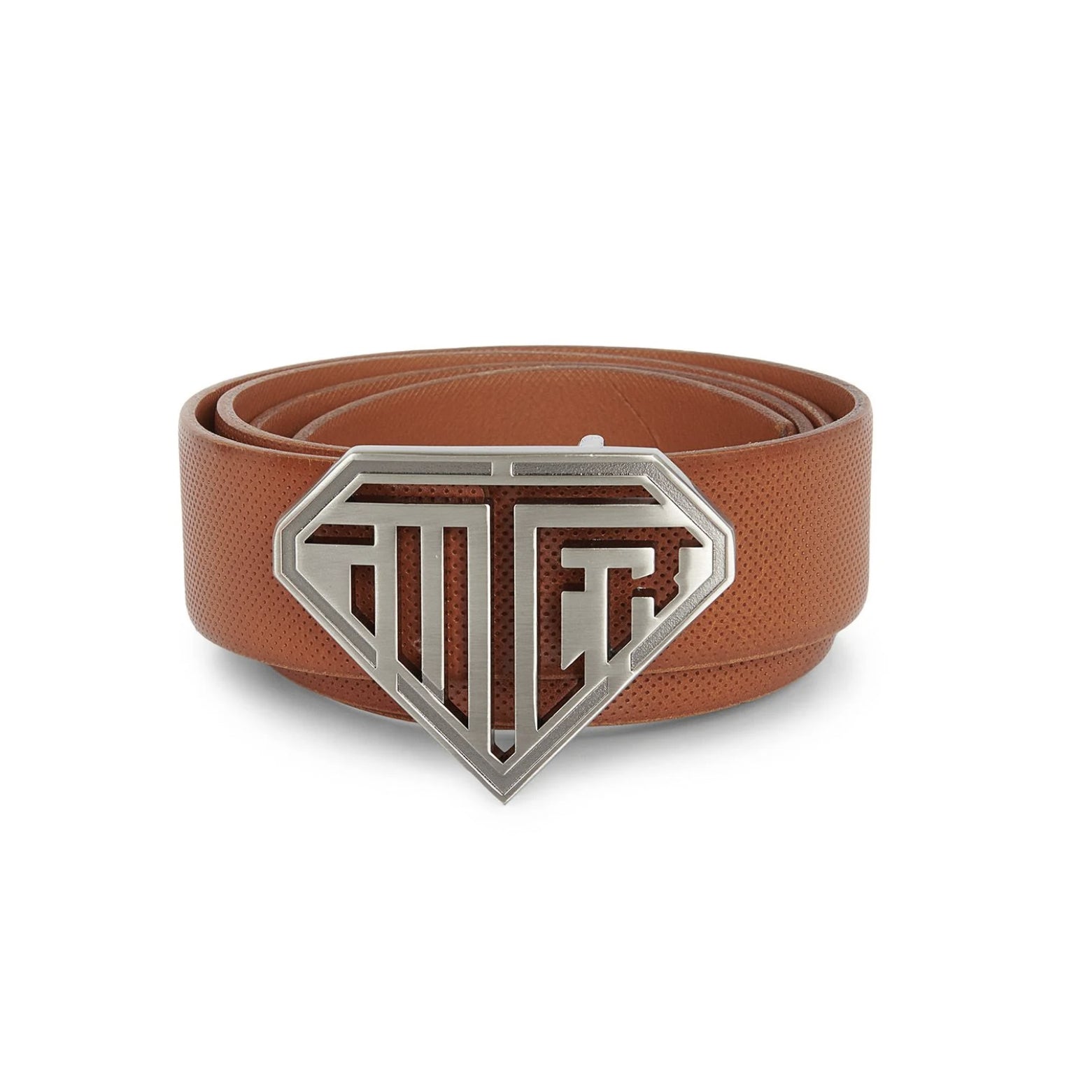 Iuter, Cintura Uomo Logo Belt, Brown