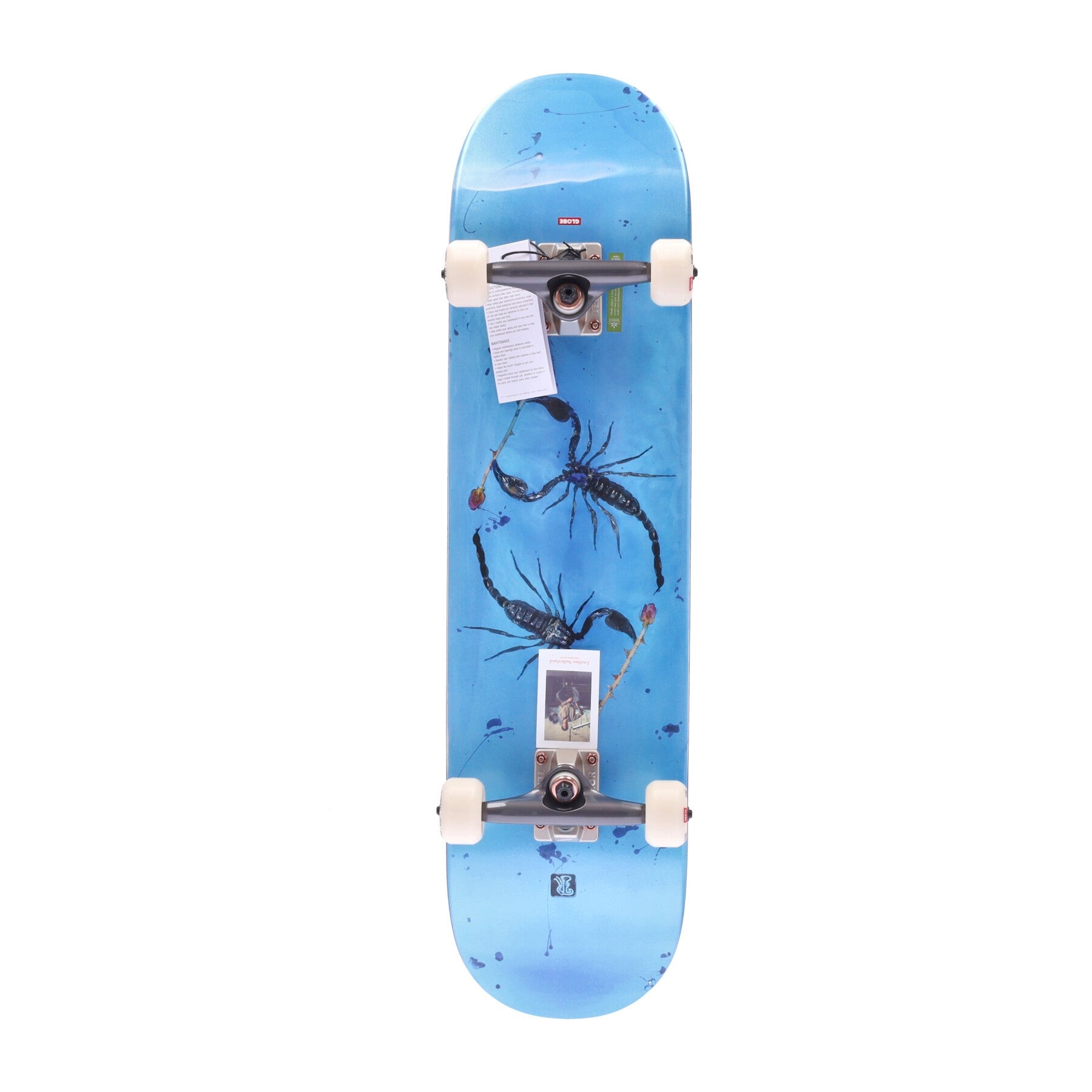 Globe, Skateboard Assemblato Uomo G2 Rholtsu, Blue/white