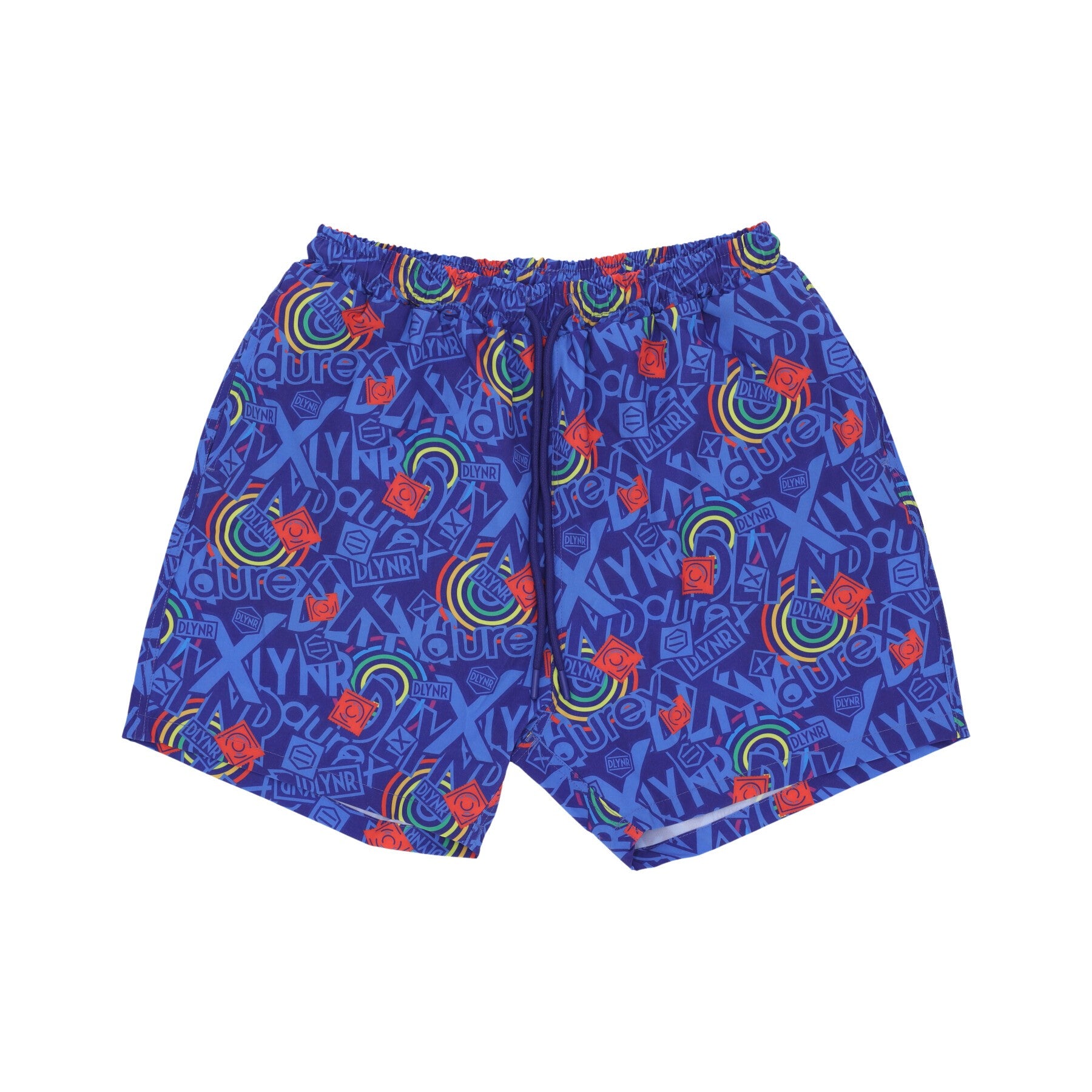 Dolly Noire, Costume Pantaloncino Uomo Swimshorts X Durex, Blue