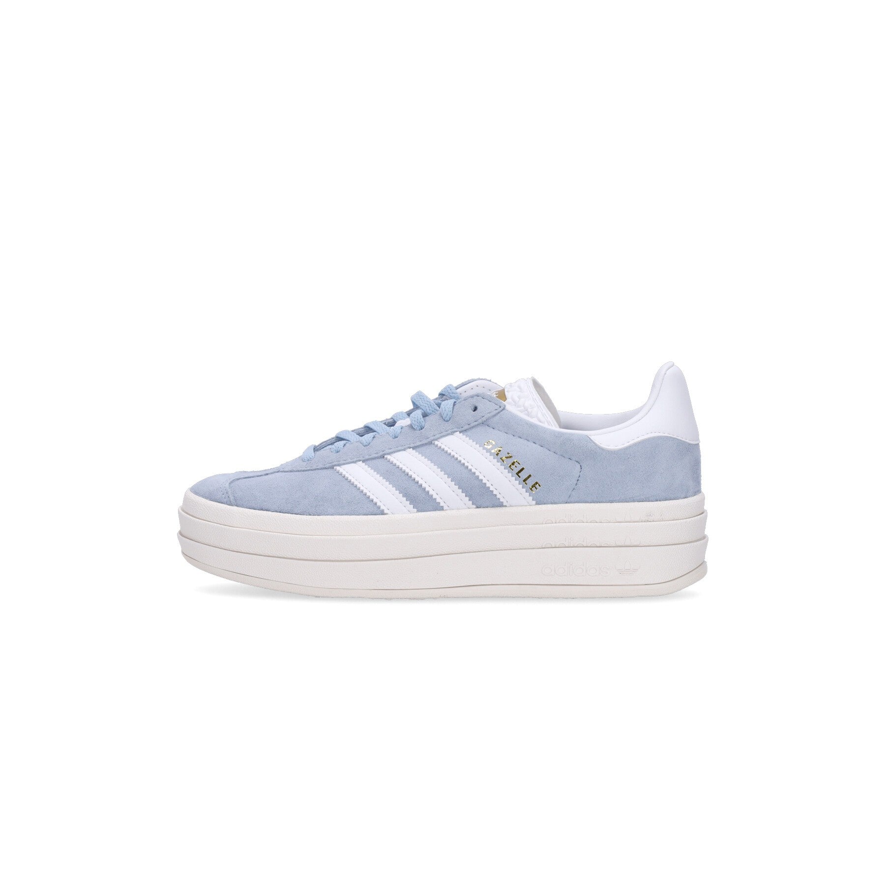 Adidas, Scarpa Bassa Donna Gazelle Bold W, Clear Sky/footwear White