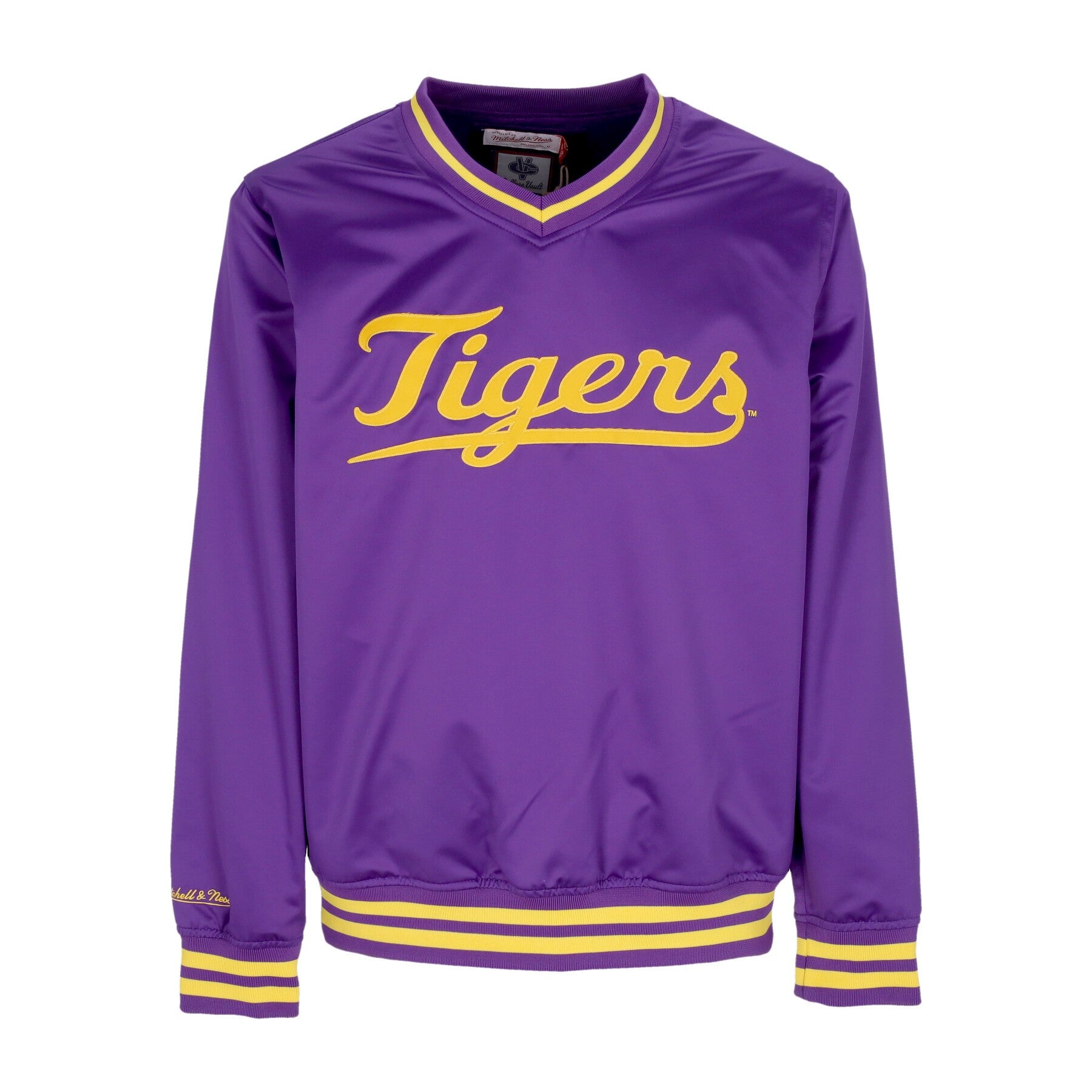 Mitchell & Ness, Casacca Uomo Ncaa Sideline Pullover Satin Jacket Loutig, 