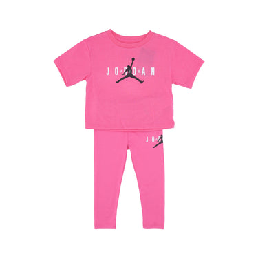 Jordan, Set Tshirt+leggins Bambina Jdg Sustainable Legging Set, Pinksicle