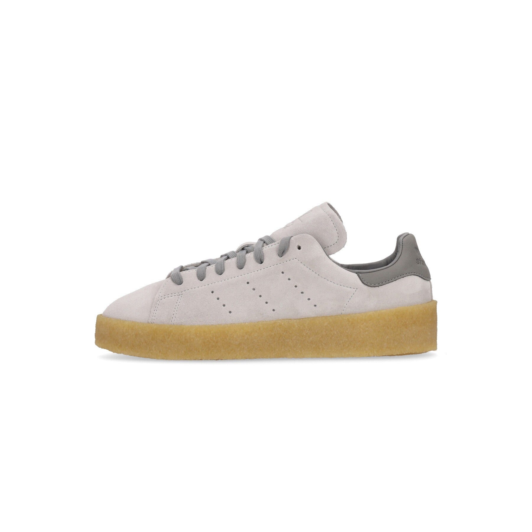 Adidas, Scarpa Bassa Uomo Stan Smith Crepe, Grey Two/grey Three/supplier Colour
