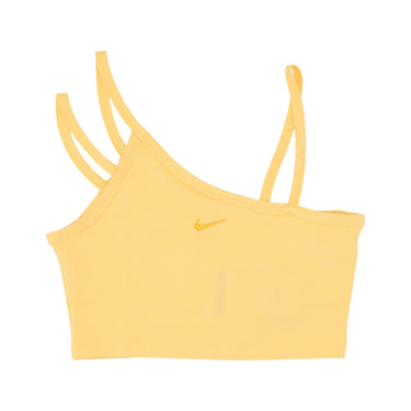 Nike, Top Donna Sportswear Everyday Modern Crop Top, Topaz Gold/university Gold