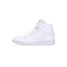 Jordan, Scarpa Alta Donna Wmns Air Jordan 1 Mid, White/white