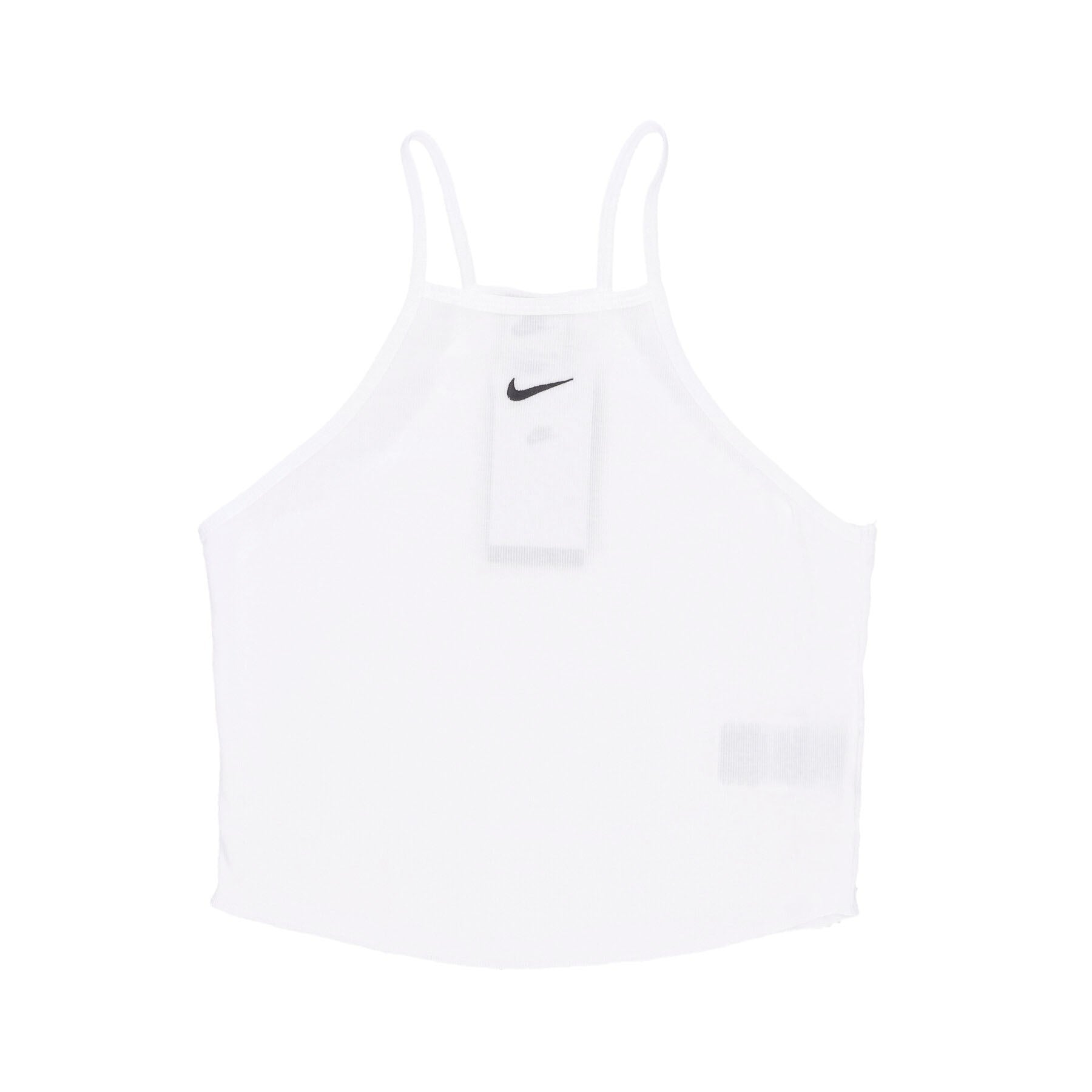 Nike, Top Donna Sportwear Essentials Ribbed Tank, White/black